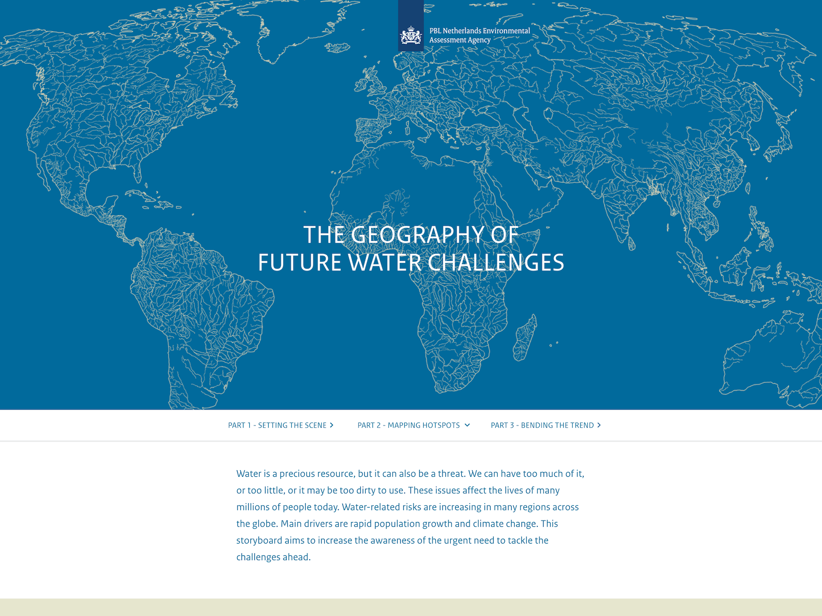 The Geography of Future Water Challenges